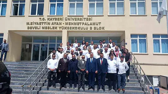 Develi'de yerel lezzetler ve akademik kariyerler bütünleşti