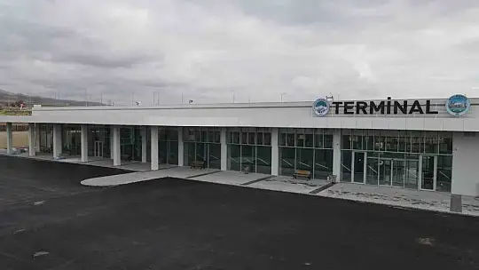 Develi'ye kazandırılan terminal binası hizmete hazır