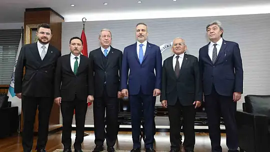 Dışişleri Bakanı Fidan Kayseri'de