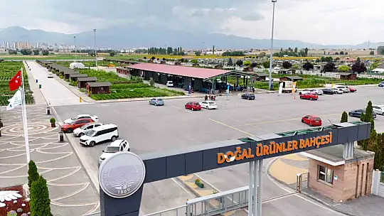 Doğal ürünler pazarında tezgahlar kuruldu