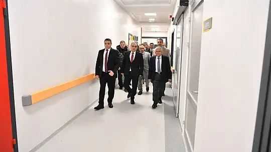 Doktor başkandan ERÜ Tıp Fakültesi Yeni Acil Ek Binası'na 5 milyon TL'lik yatırım