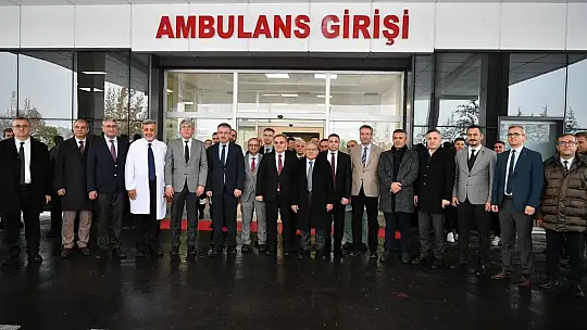 Doktor başkandan ERÜ Tıp Fakültesi Yeni Acil Ek Binası'na 5 milyon TL'lik yatırım