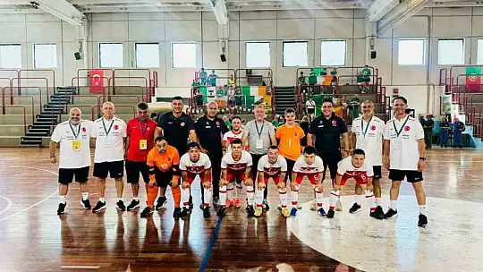 Down Sendromlular Futsal Milli Takımı Avrupa Kupası'nda grup birincisi oldu