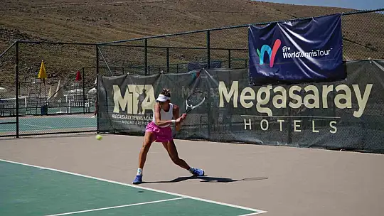 Dünya Tenis Turu bu yıl ikinci kez Erciyes'te start aldı