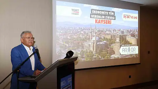 Ekonomiye Yön Verenler Zirvesi Kayseri'de yoğun katılımla gerçekleştirildi