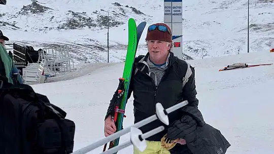 Ekstrem kayakçı Dan Egan, 33 yıl sonra yeniden Erciyes'te