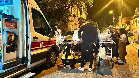 Elektrikli motosikletten düşen çocuk yaralandı
