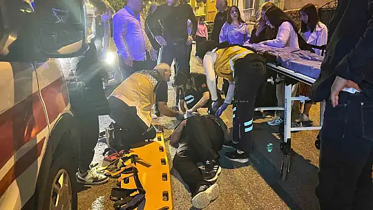 Elektrikli motosikletten düşen çocuk yaralandı