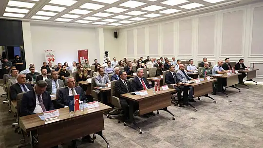 Elmas Programı Kayseri Sektör Çalıştayı Melikgazi Belediyesi ev sahipliğinde gerçekleşti