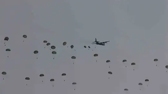 Erciyes-2025 Tatbikatı seçkin gözlemci gününde hünerlerini sergiledi