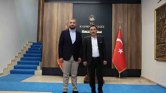 Erciyes 38 FK yönetiminden Vali Çiçek'e ziyaret