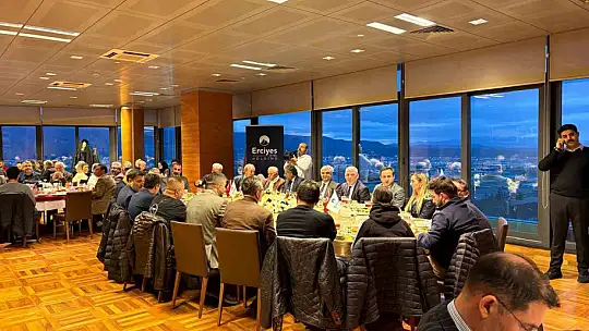 Erciyes Anadolu Holding iftarda basın mensuplarını ağırladı