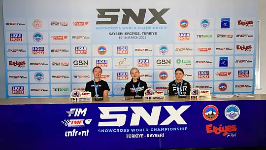 Erciyes, Dünya Kar Motosikleti Şampiyonası'na ev sahipliği yaptı