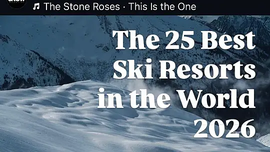 Erciyes dünyanın en iyi 25 kayak merkezi arasında