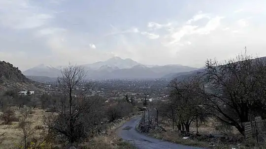 Erciyes'in eteklerinde sonbahar güzelliği