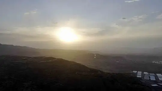 Erciyes'in eteklerinde sonbahar güzelliği