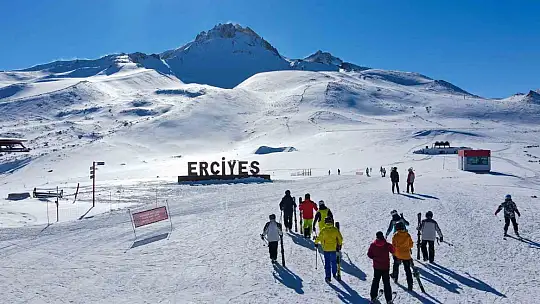 Erciyes, kış sporlarının da merkezi