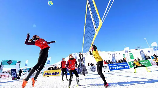 Erciyes, kış sporlarının da merkezi