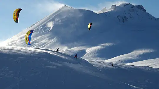 Erciyes, kış sporlarının da merkezi