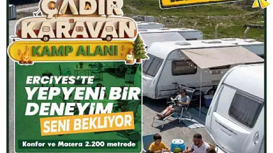 Erciyes'te doğa, spor, macera ve heyecan dolu bir yaz