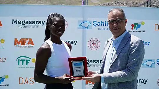 Erciyes'te Dünya Tenis Turu tamamlandı
