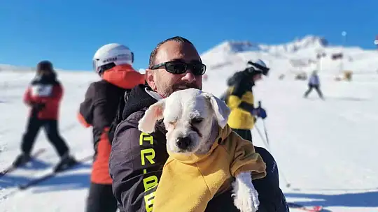 Erciyes'te kayak sezonu başladı