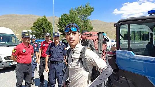 Erciyes'te kendisinden haber alınamayan genç bulundu