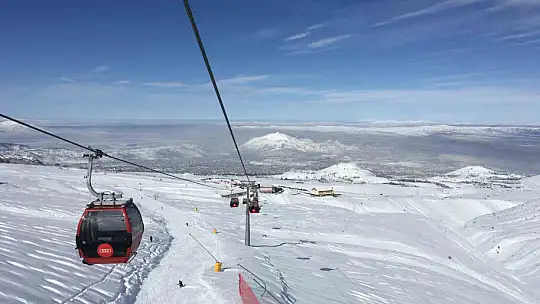 Erciyes'te sezon 18 Aralık'ta başlıyor