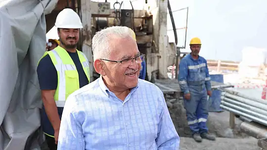 Erciyes'te sıcak su sondaj çalışmaları aralıksız sürüyor