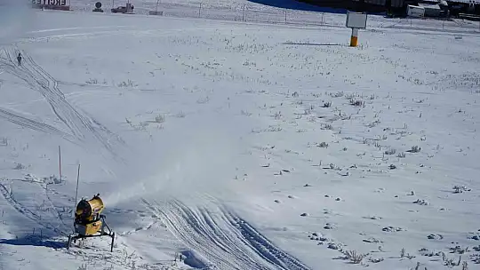 Erciyes'te Türkiye'nin en gelişmiş yapay karlama sistemiyle pistler sezona hazırlanıyor