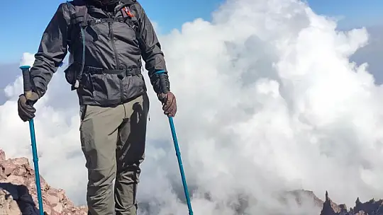 Erciyes'te zirve yolculuğu