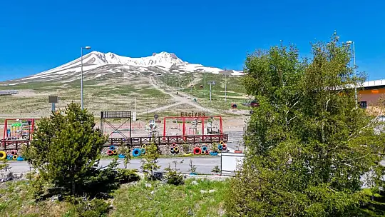 Erciyes'ten çocuklara bisiklet ve aktivite parkı daveti