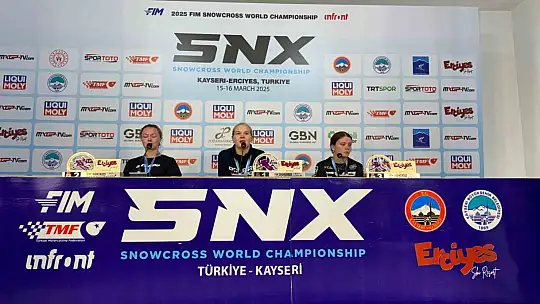 Erciyes'ten yükselen kar motorlarının sesi, tüm dünyaya duyuldu