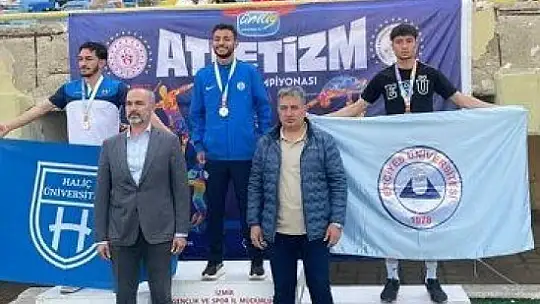 Erciyes Üniversitesi atletlerinden 4 madalya