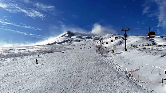 Erciyes yılbaşında yüzde 100