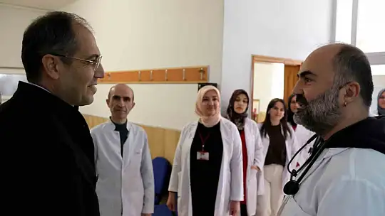 Erşan'dan aile sağlığı merkezlerine ziyaret