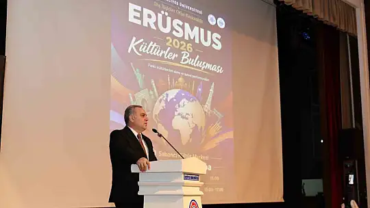 ERÜ'de 'ERÜSMUS 2026 Kültürler Buluşması' düzenlendi