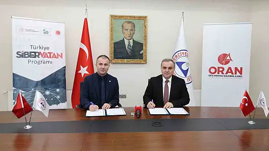 ERÜ'de 'Siber Güvenlik Eğitimi İşbirliği Protokolü' imzalandı