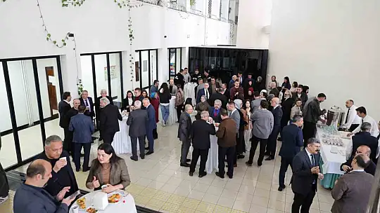 ERÜ'de bayramlaşma töreni düzenlendi