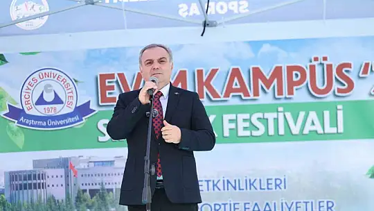ERÜ'de Evim Kampüs'26 Sıfır Atık Festivali başladı