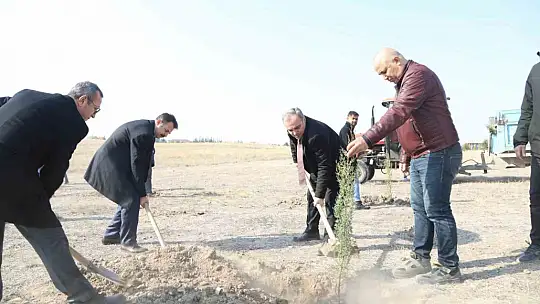 ERÜ'de fidanlar toprakla buluştu