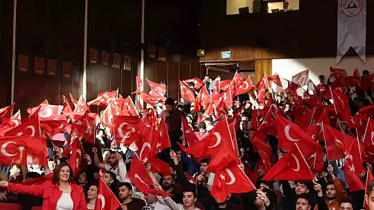 ERÜ'de milli maç heyecanı