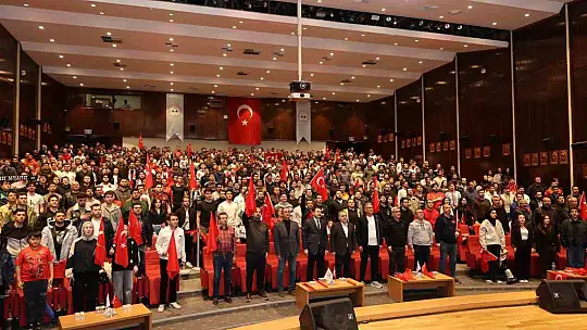 ERÜ'de milli maç heyecanı