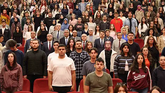 ERÜ'de yeni öğrencilere tanışma programı düzenlendi