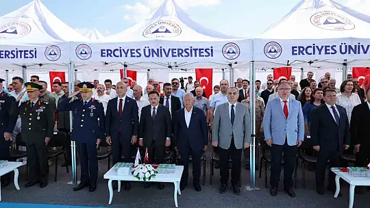 ERÜ'den '15 Temmuz Demokrasi ve Milli Birlik Günü' töreni