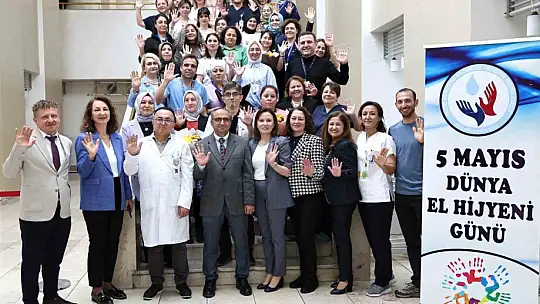 ERÜ Hastaneleri'nde '5 Mayıs Dünya El Hijyeni Günü' etkinliği düzenlendi