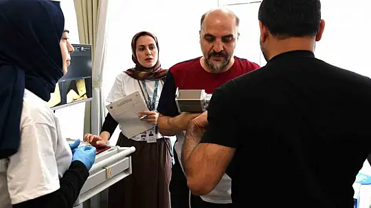 ERÜ Hastaneleri'nde, 'Ücretsiz Ben Tarama Günü' Etkinliği düzenlendi