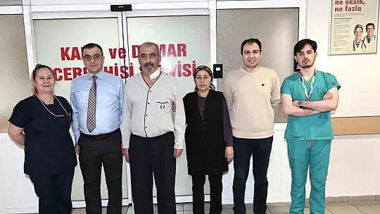 ERÜ Hastaneleri'nde, minimal invaziv cerrahi yöntemiyle Kayseri'de ilk mitral kapak ameliyatı gerçekleştirildi