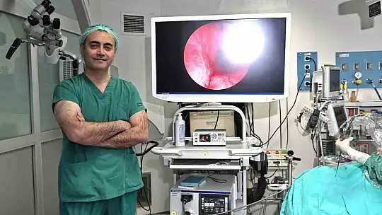 ERÜ, KBB Kliniğine yeni nesil Endoskopi sistemi kazandırıldı