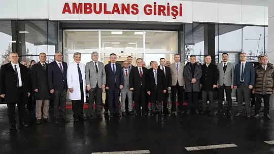 ERÜ'nün Yeni Acil Ek Binası açıldı